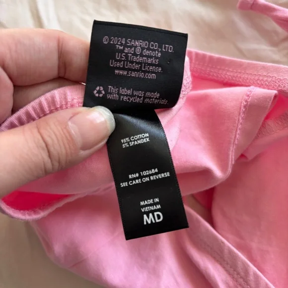 Hello Kitty Pink Halter Top - Picture 4 of 6